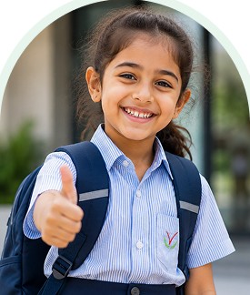 School of Modern Skills student giving a thumbs up
